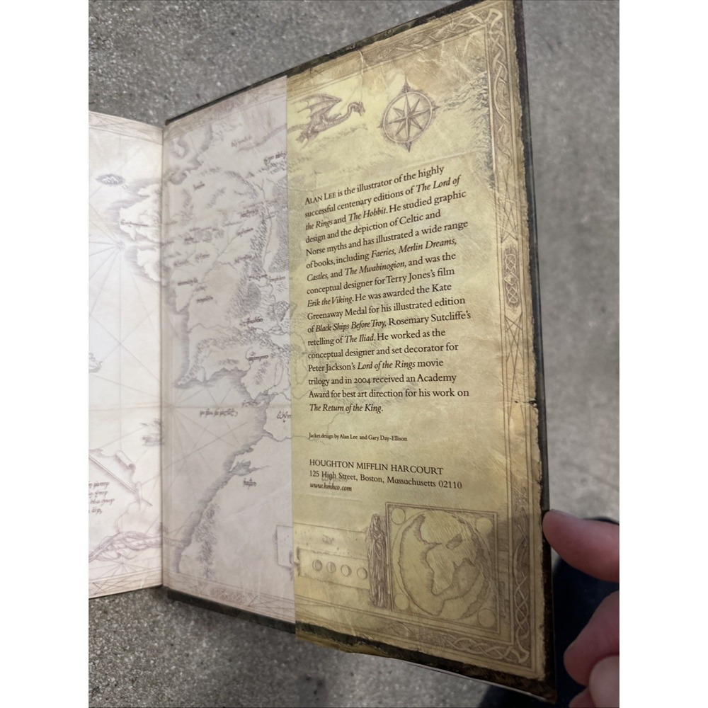 The Lord of the Rings Sketchbook Alan Lee Published HarperCollins 2005 Hardcover - Picture 4 of 5